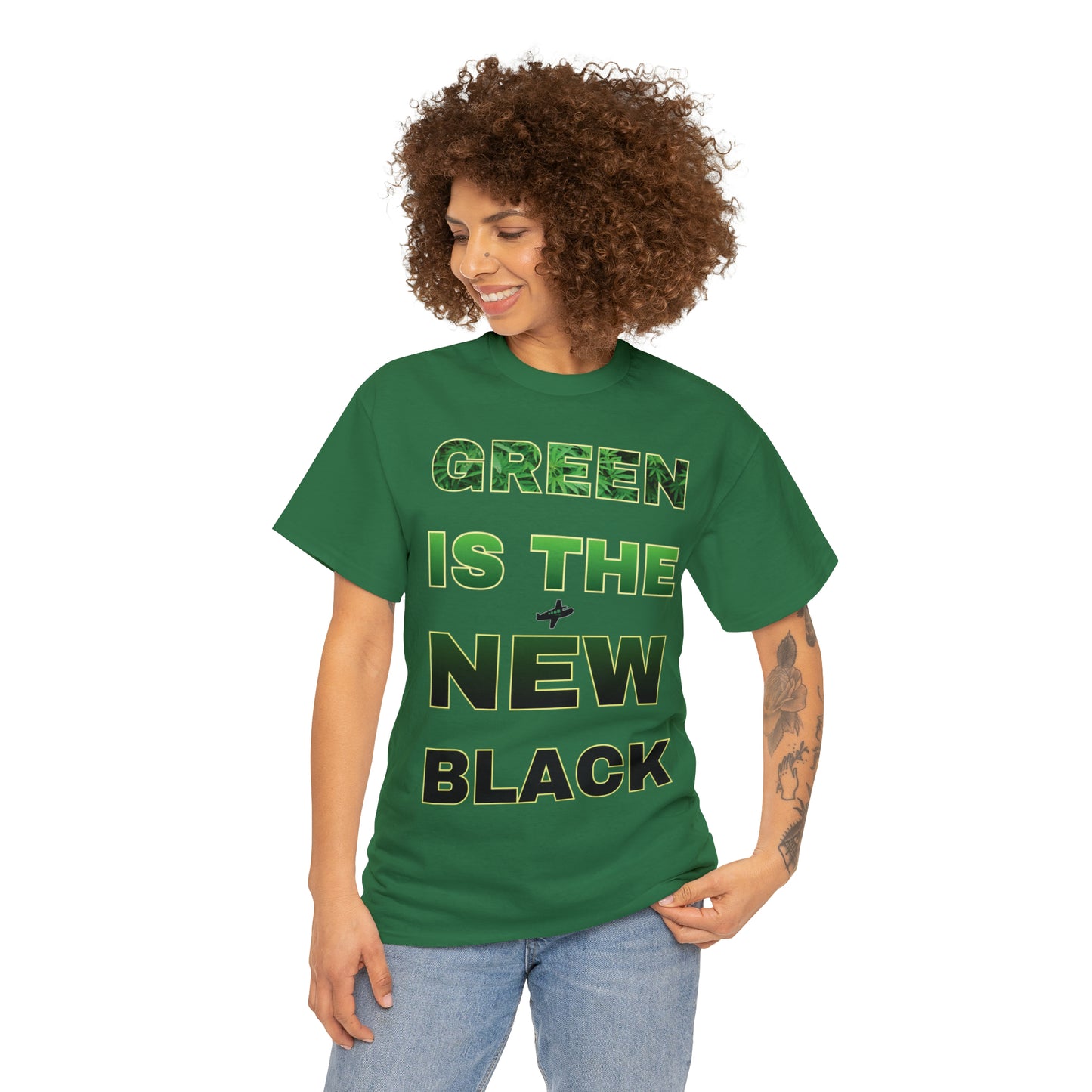 Green is the new Black Tee