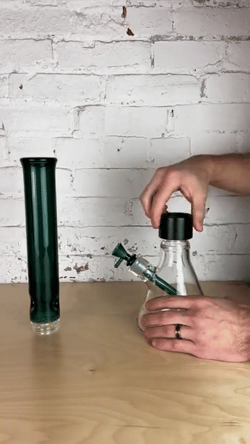 PERCOLATED BEAKER DOUBLE STACK