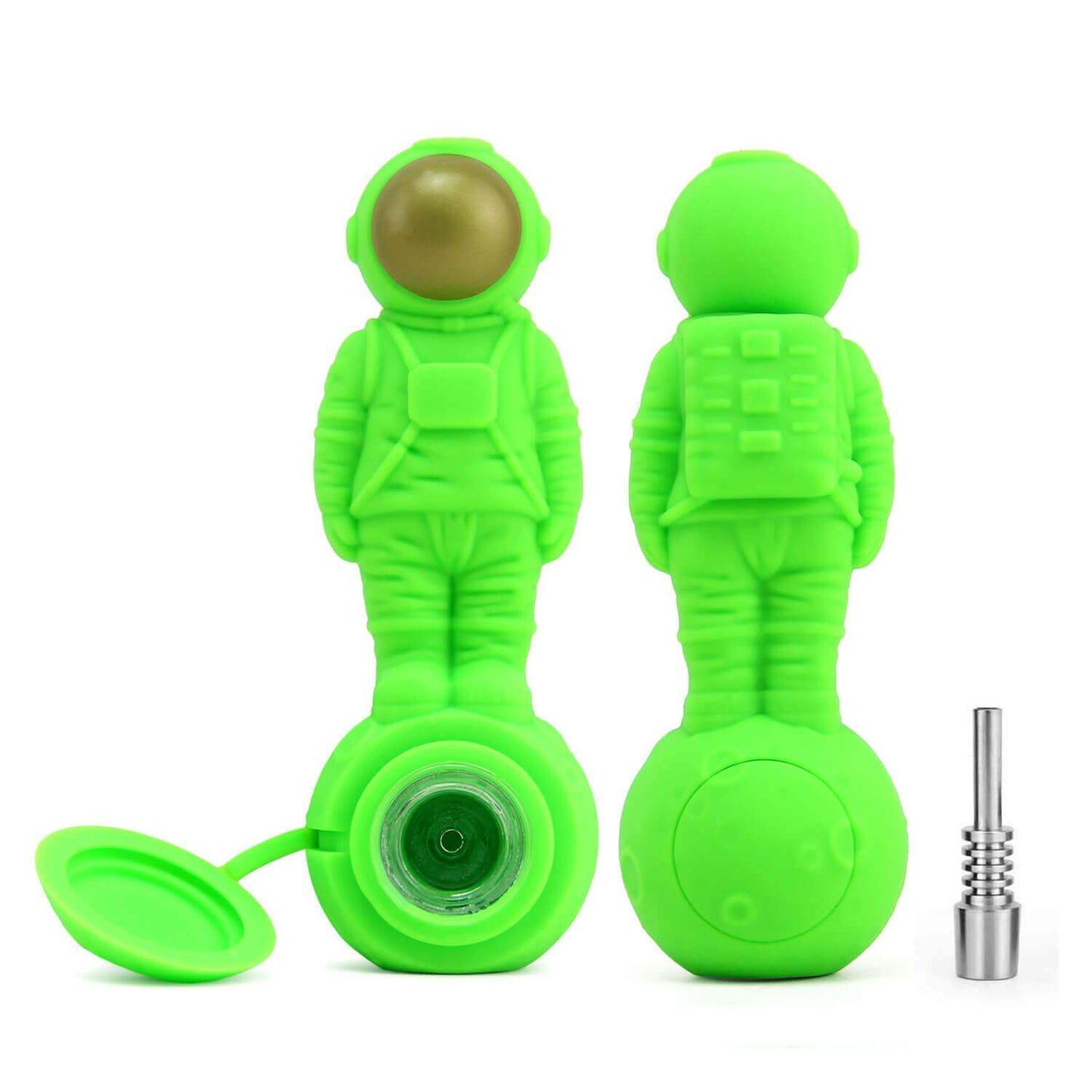 Astronaut Silicone Dab Straw