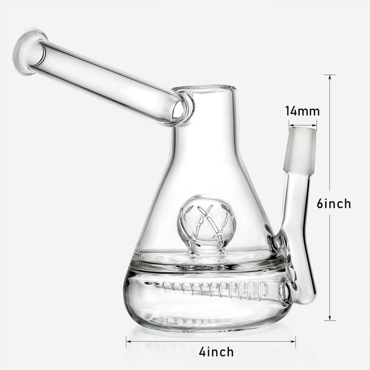 Crystal Ball Perc Dab Rig
