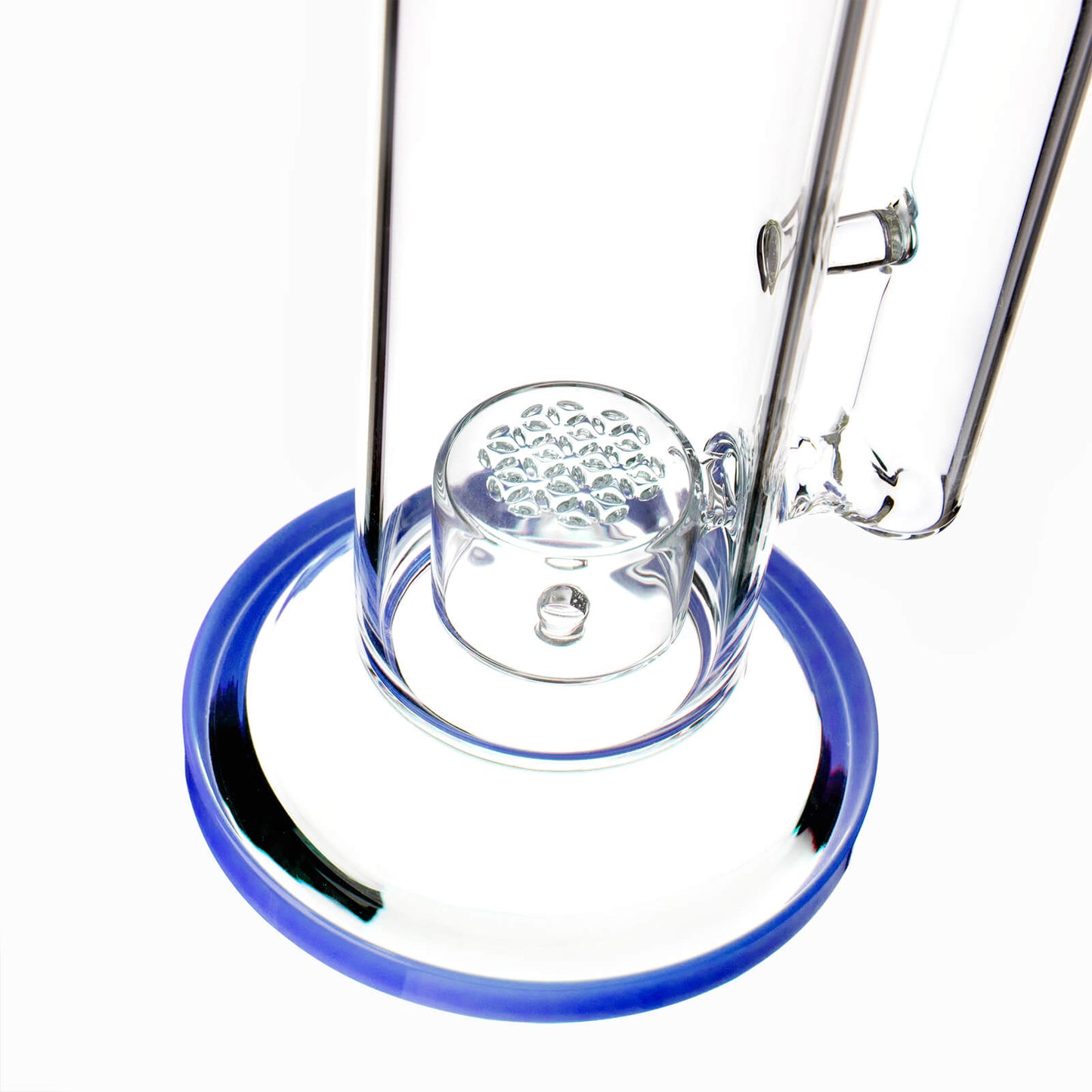 Double Perc Stemless Glass Bong