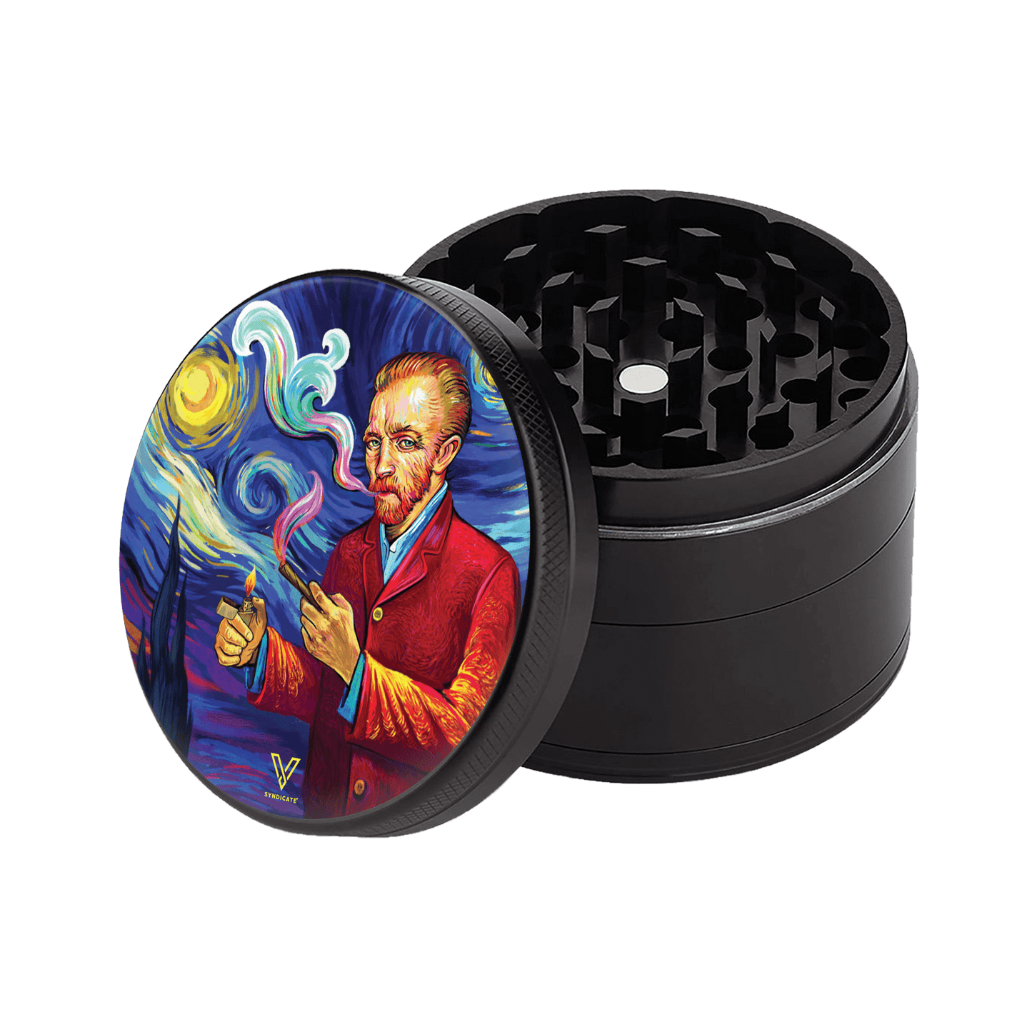 Smoky Night 4-Piece SharpShred Grinder