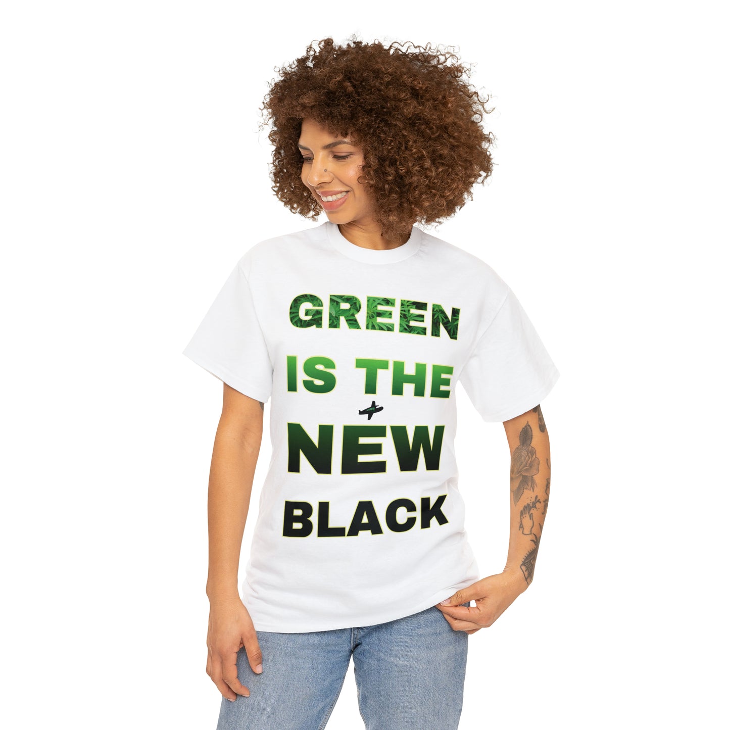 Green is the new Black Tee