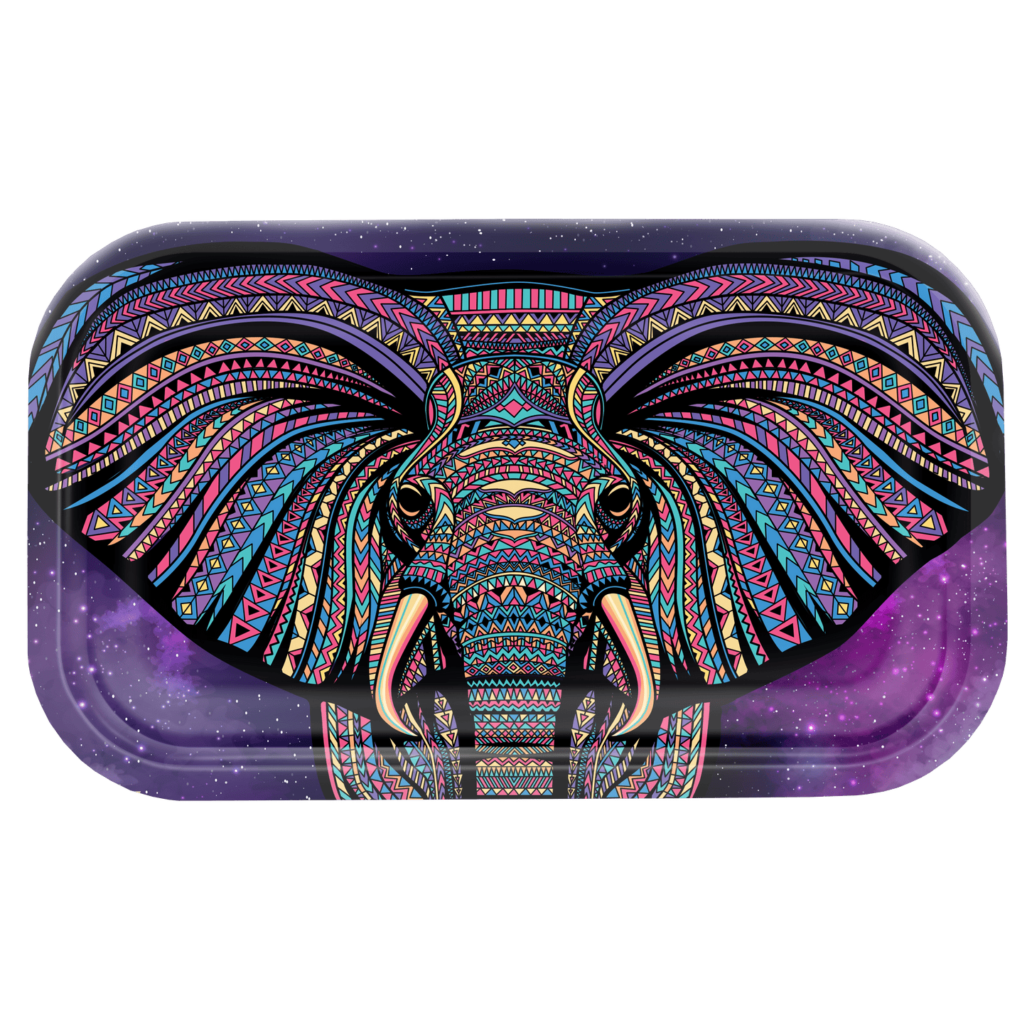 Elephant Metal Rollin' Tray