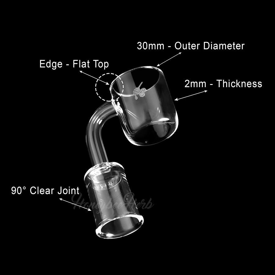 HONEY BUCKET QUARTZ BANGER - 90° DEGREE | YL