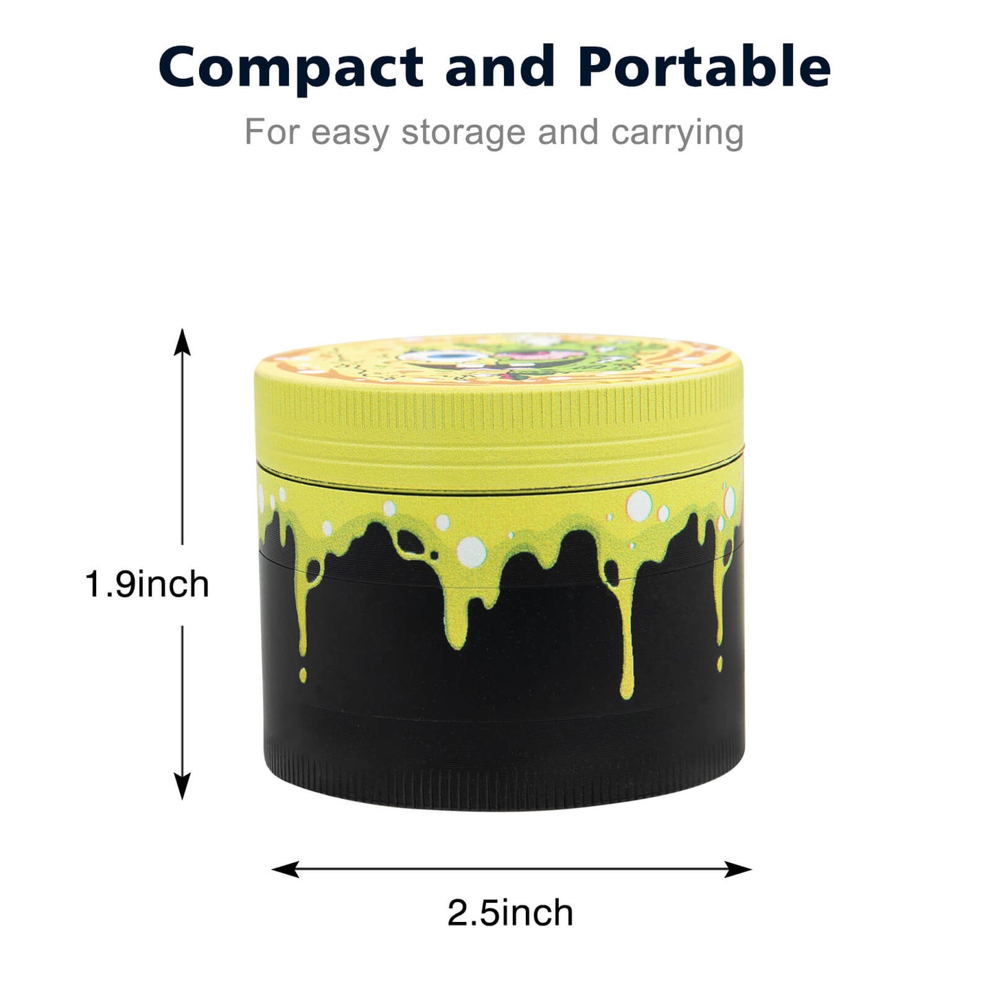 PILOTDIARY Cartoon Herb Grinder