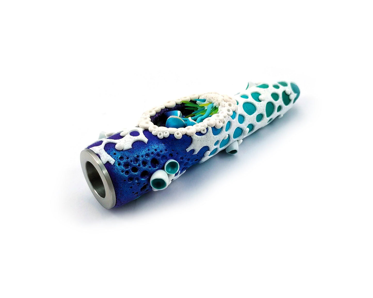 Hand Made Gadzyl Mushrooms Chillum pipe