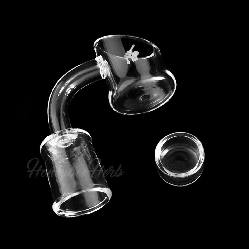 HONEY CUP QUARTZ BANGER - 90° DEGREE | YL