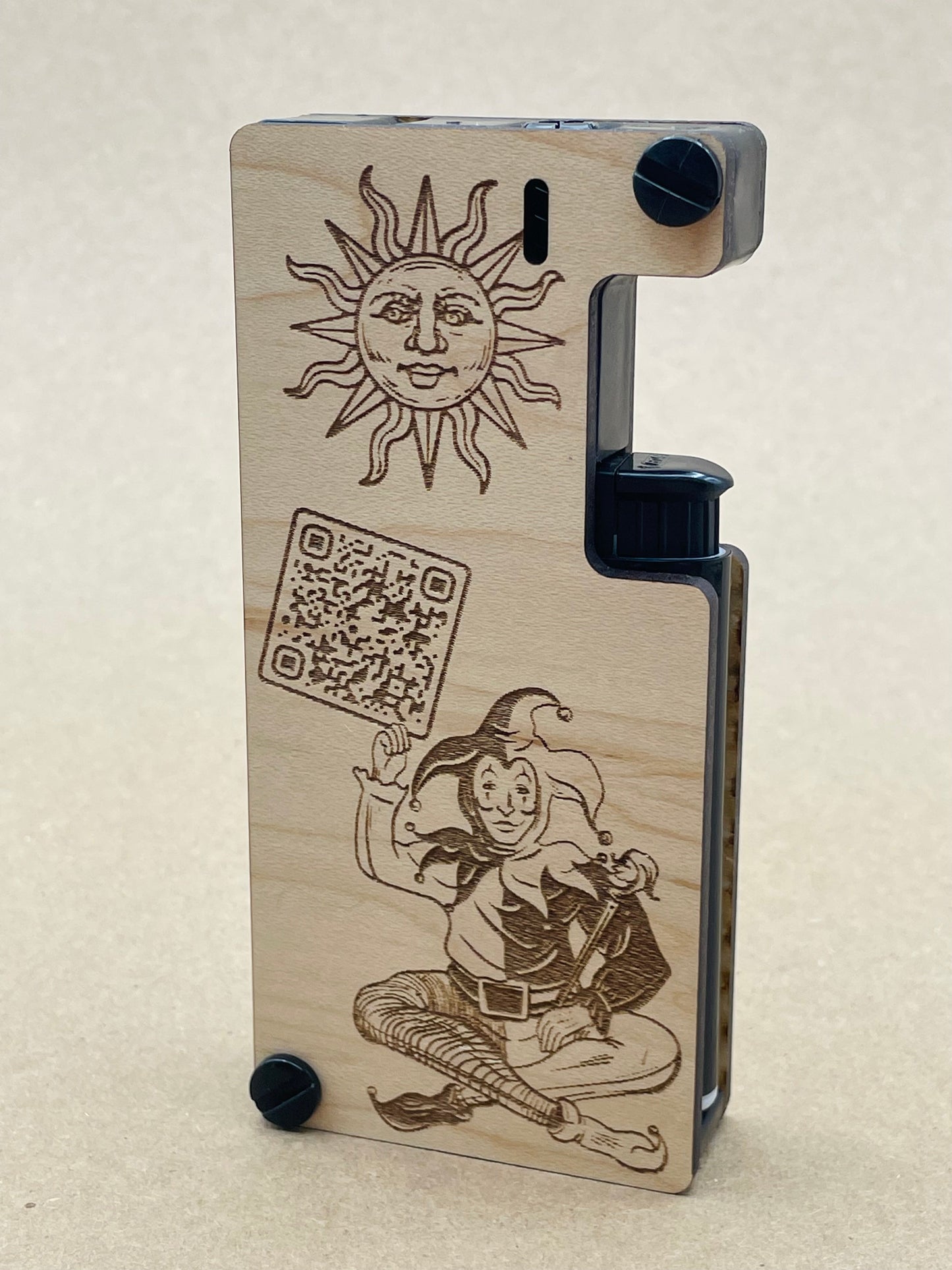 FLAMETHROWER. Portable Joint + Lighter Case.