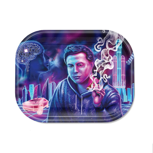 Space Xhale Metal Rollin' Tray