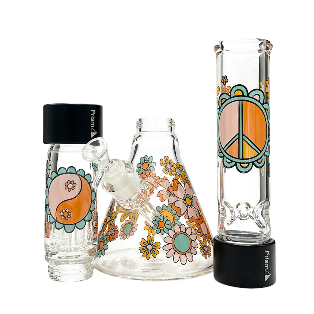 FLOWER POWER BEAKER DOUBLE STACK