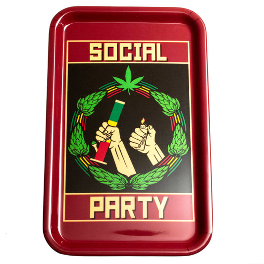 Social Party Rolling Tray