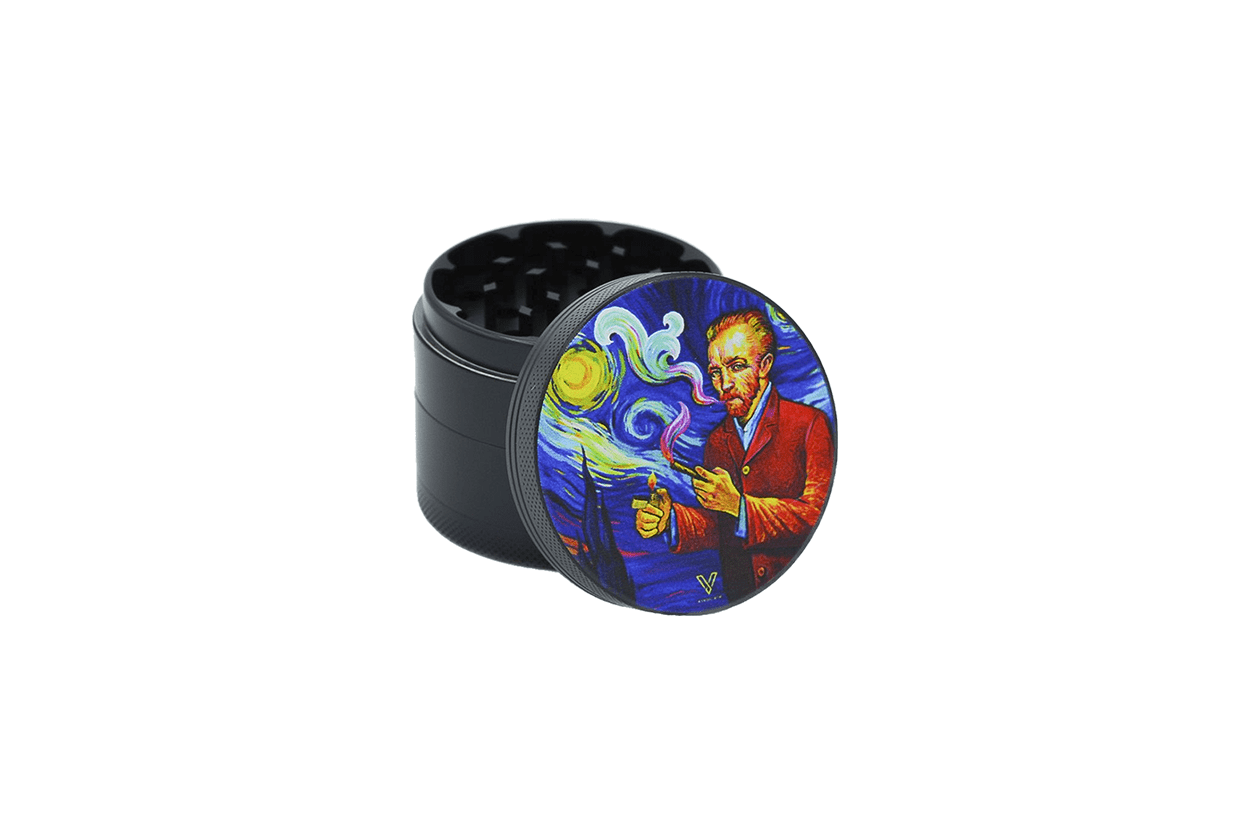 Smoky Night 4-Piece CleanCut Grinder (Nonstick)