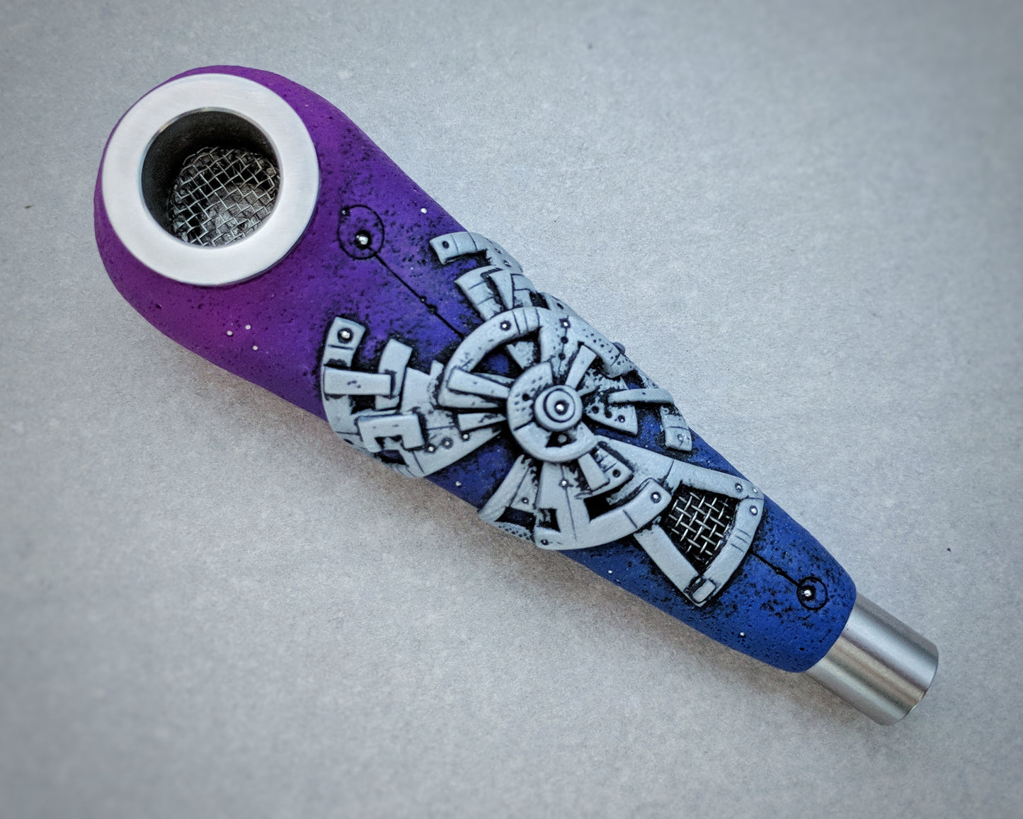Hand Made Gadzyl Spaceship Smoking pipe