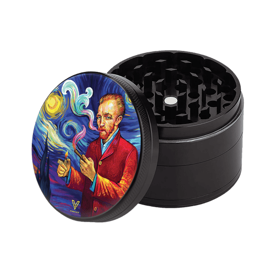 Smoky Night 4-Piece CleanCut Grinder (Nonstick)