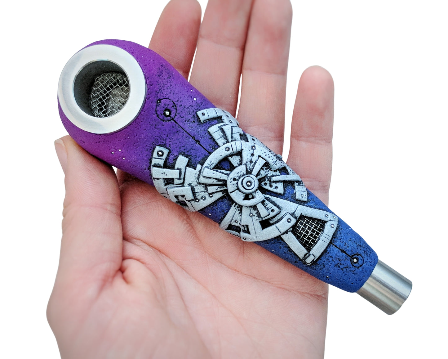 Hand Made Gadzyl Spaceship Smoking pipe