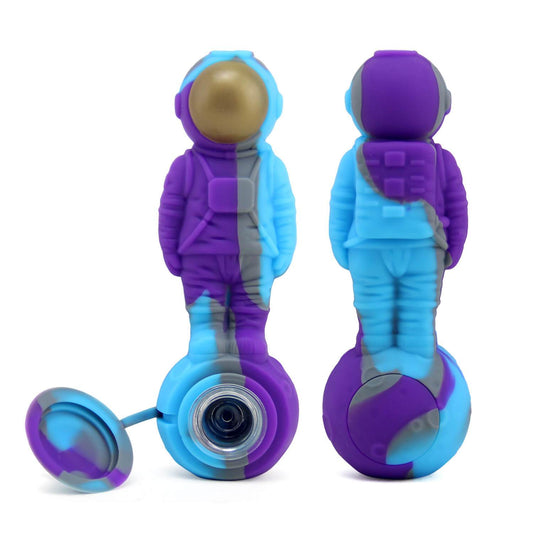 Astronaut Silicone Dab Straw